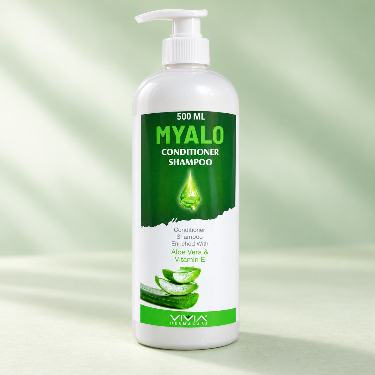 Myalo Conditioner Shampoo 500 ml bottle studio view