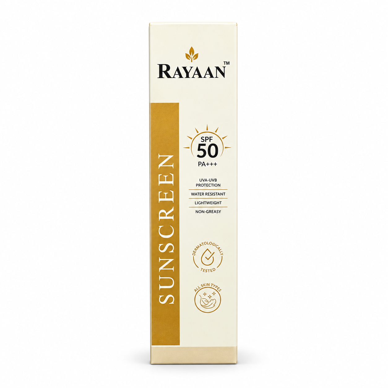 Rayaan Sunscreen SPF 50 PA+++ – 50 ml