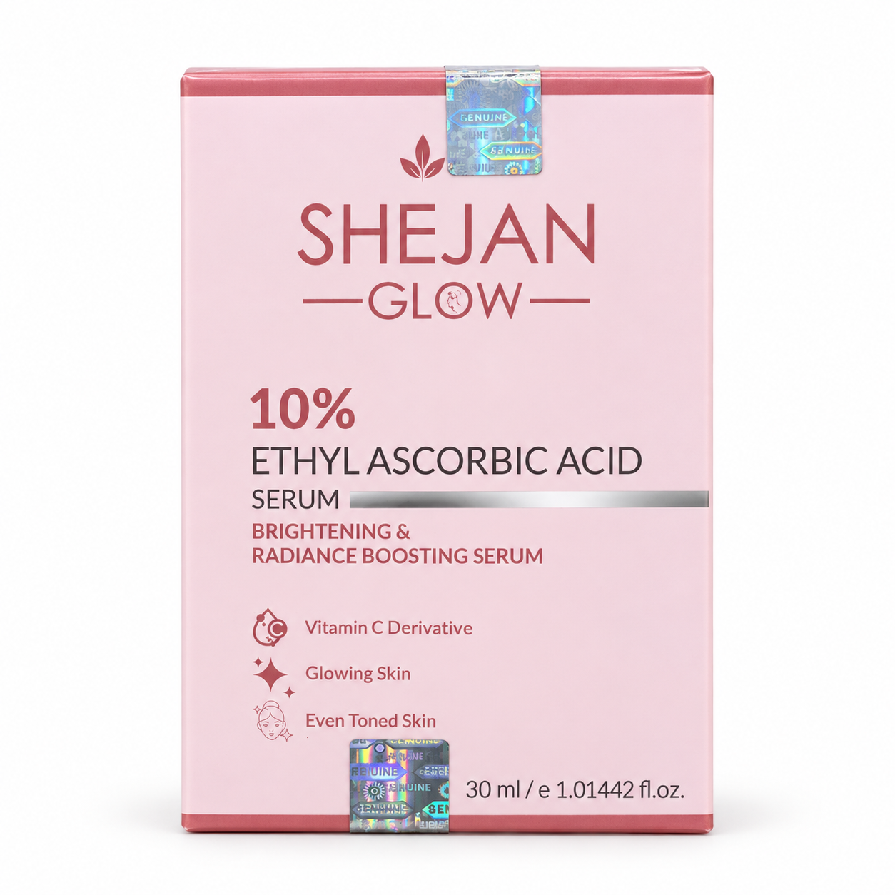 Shejan Glow 10% Ethyl Ascorbic Acid Serum – 30 ml